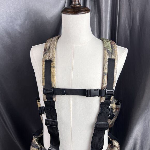 Y2K Cabela's Super Tat'r 3 Tactical Turkey Vest XL/2XL Realtree Camouflage Hunt - Picture 7 of 17